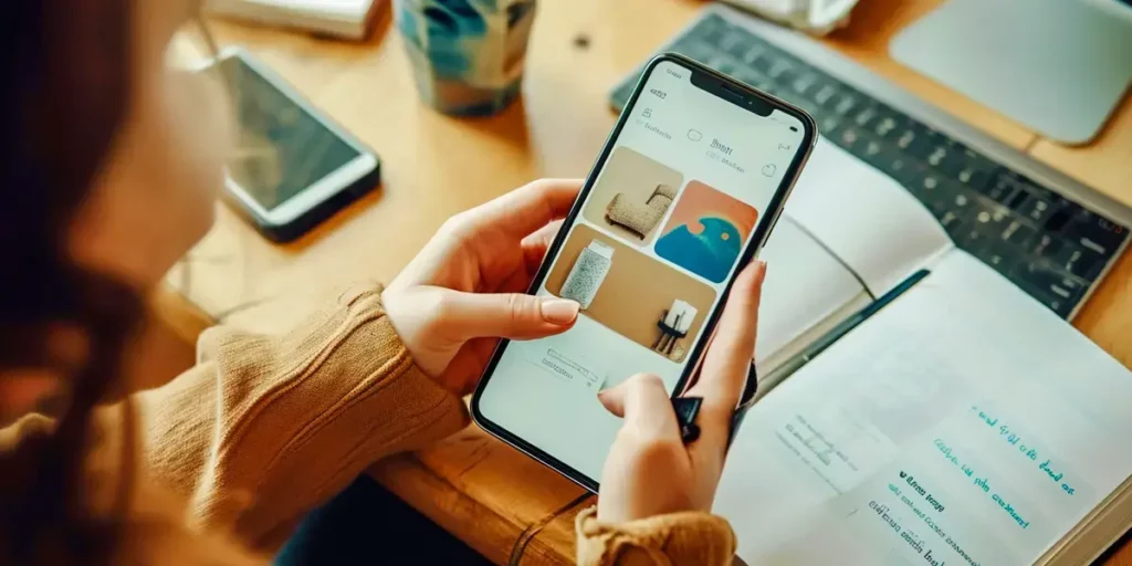 Personalizing an item at checkout with a smart phone