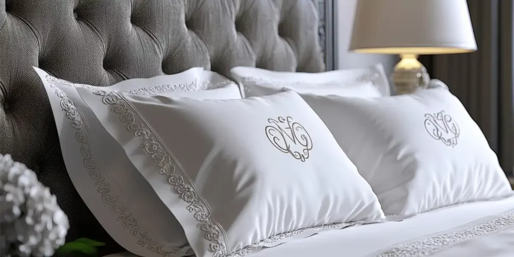 Monogrammed Bedding